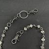Jewelry Dice Metal Waist Chain, Punk Hip Hop Men's and Women's Trousers Chain.