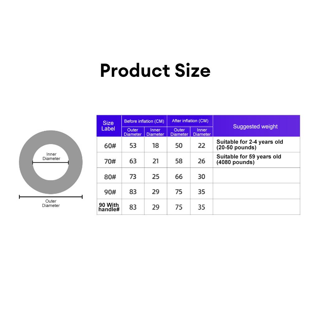 Çocuklar için Kalınlaştırılmış Simit, Plaj Su Sporları, Simit, Yetişkin Yüzme Simidi, Yüzme Havuzu Can Simidi, Yaz