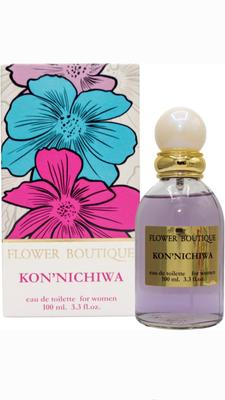 Kon'nichiwa Perfume Toilet Water for Women 100 Ml Flower Boutique