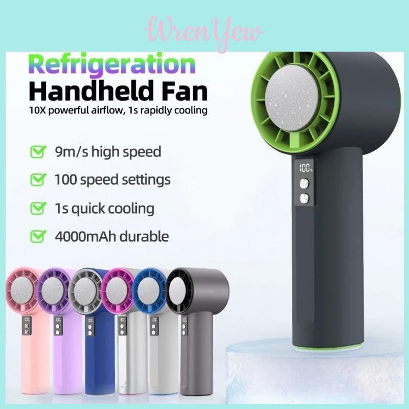 Handheld Fan With Ice Cooling Function For Outdoor Activities And Gifts