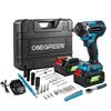 ONEGREEN Brushless 1000N.M Electric Impact Wrench 1/2" Cordless Drill Screwdriver Car Repair Power Tool For Makita Battery Pin