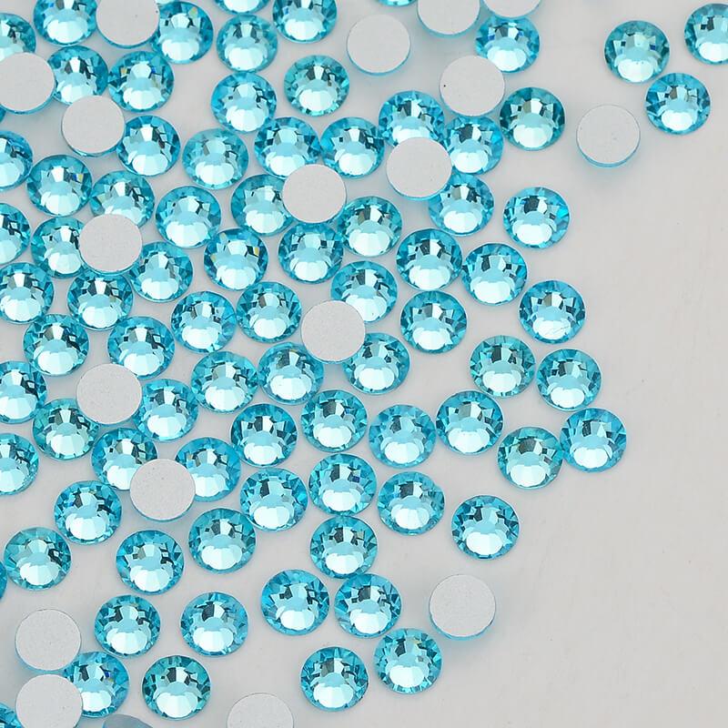 High Quality Non Hotfix Rhinestone Diamond Strass Flatback Glass Crystal Rhinestones Bulk for Cloth DIY Crafts