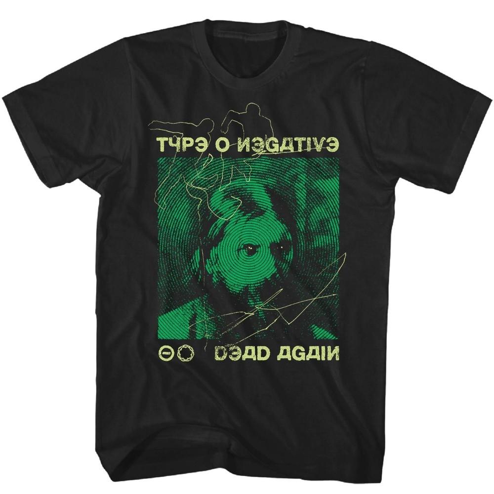 

Type O Negative Dead Again Outline Mens T Shirt Music Classic Band Tee Black Unisex T-Shirt XXXL