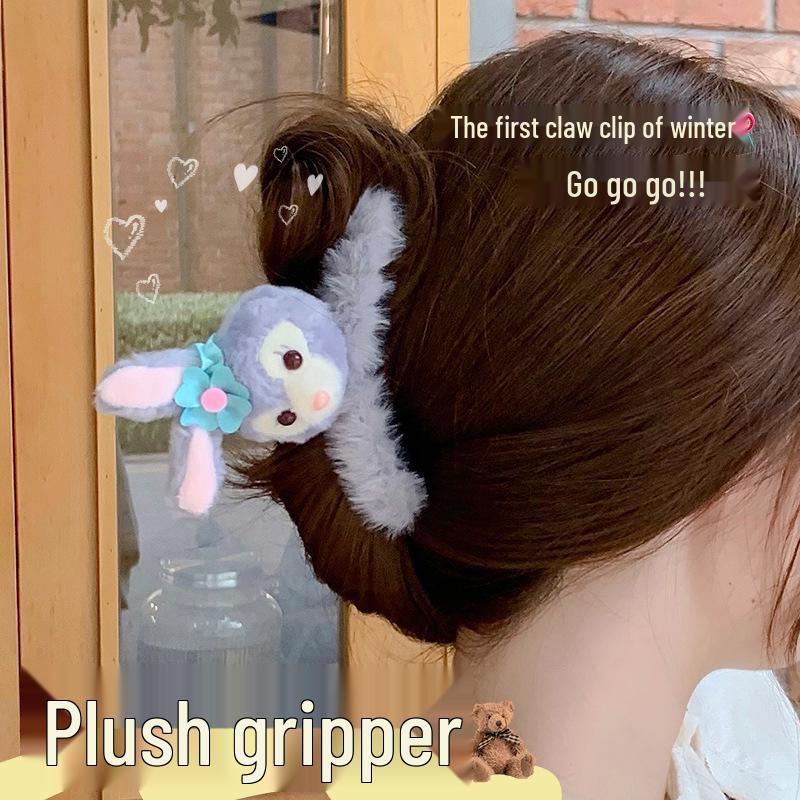 High-End Large Metal Claw Hair Clip for Women - Elegant Updo Accessory