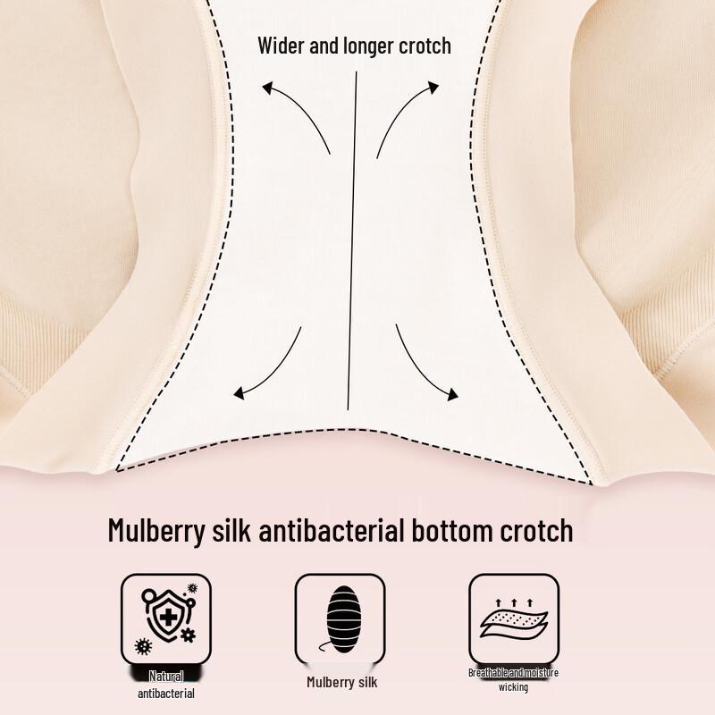 Women's Seamless High-Waist Tummy Control Shaper Underwear