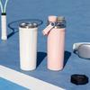 800Ml Nonrust Steel Vacuum Water Bottle With Leak Proof Seal And Ergonomic Handle For Travel Hydrations