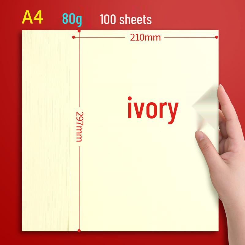 A4 Colored Printing and Origami Paper - 10 Colors