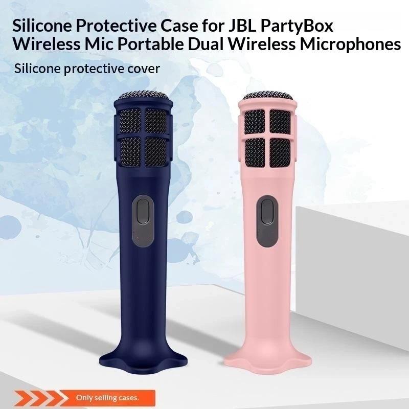 Silicone Case Anti-Rolling Protective Case For Wireless Mic Microphone Protective Cover Microphone Silicone Protective Shell