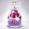 Hot-selling Angel Eternal Flower Glass Cover Eternal Flower Gift Box Finished Eternal Rose Ornament Spot
