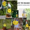 50/5x Wasp Trap Flower-shaped Funnel Flying Insect Control Tools Reusable Bee Catcher Household Garden Traps Beekeeping Tool