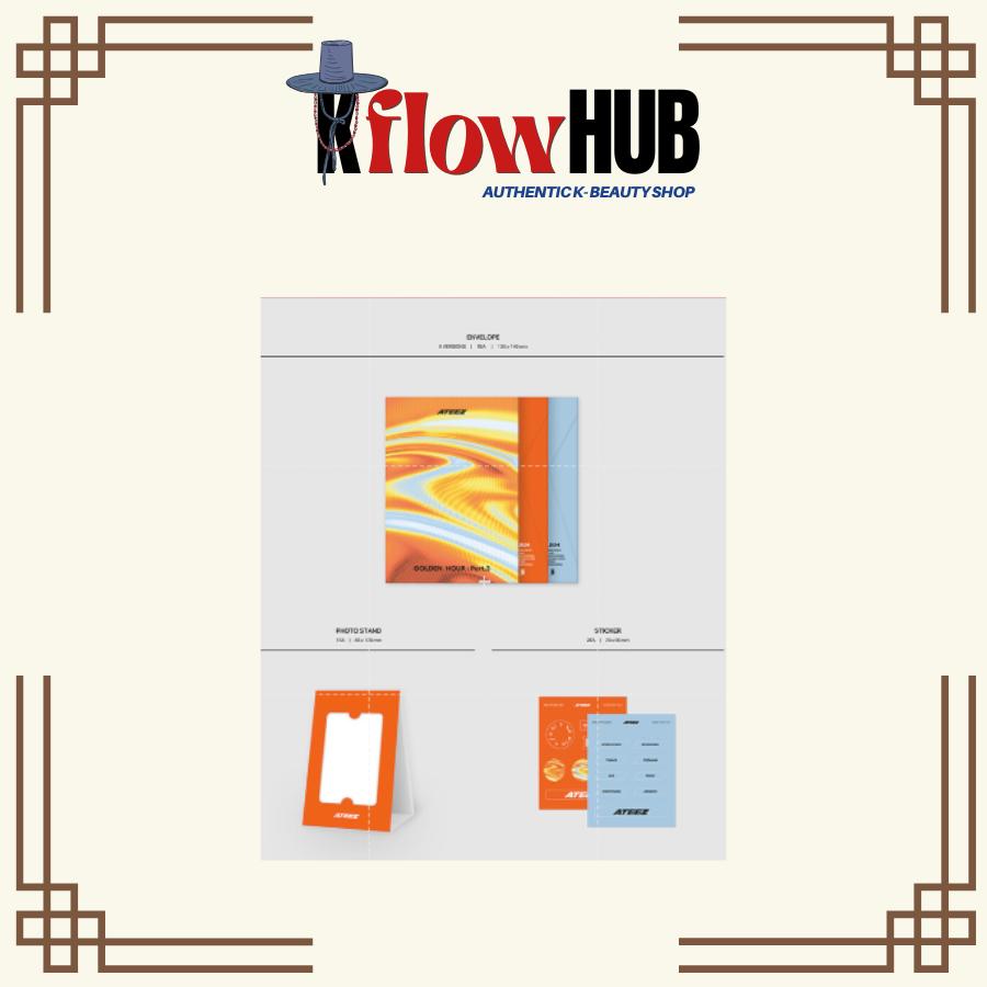 ATEEZ - 12th Mini Album GOLDEN HOUR : Part.3 POCAALBUM VER.