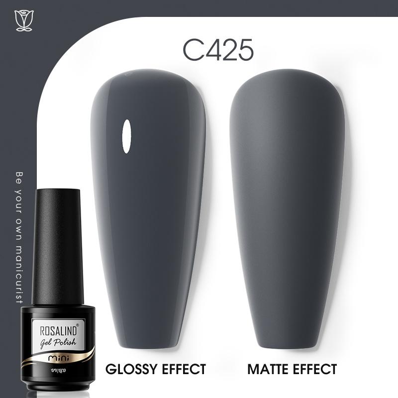 ROSALIND Gel Nagellack Soak Off UV LED Nails Art Design Lack Semi Permanent Gele Lack DIY Maniküre