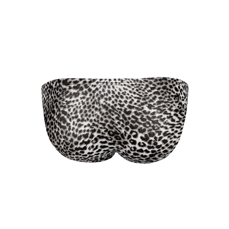 Men's Sexy Low-Waist Leopard Print Triangle Underwear - Fashionable & Comfortable