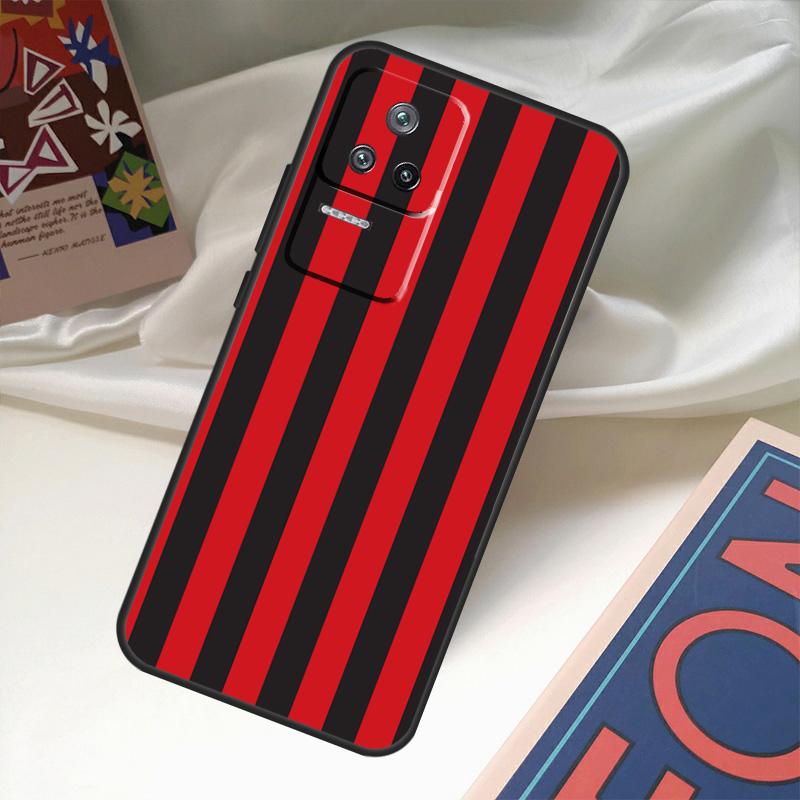 Milan Stylish Stripe Design Case For POCO X6 Pro X3 X5 F3 F5 M5s M6 Pro Xiaomi 14 Ultra 11T 12T 13T Pro 12 13 Lite Cover