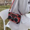 Niche Radio Design Small Shoulder Bag Novelty Top Handle Satchel Bag For Women Retro Outgoing Bag