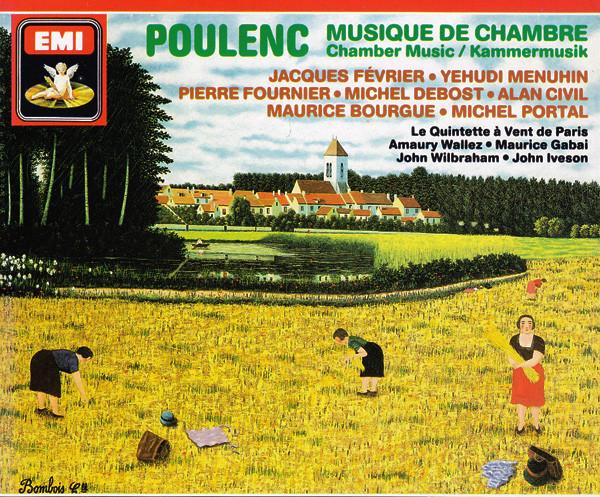 

CD POULENC - Chamber Music 7627362 EMI 1989 France Classical Used