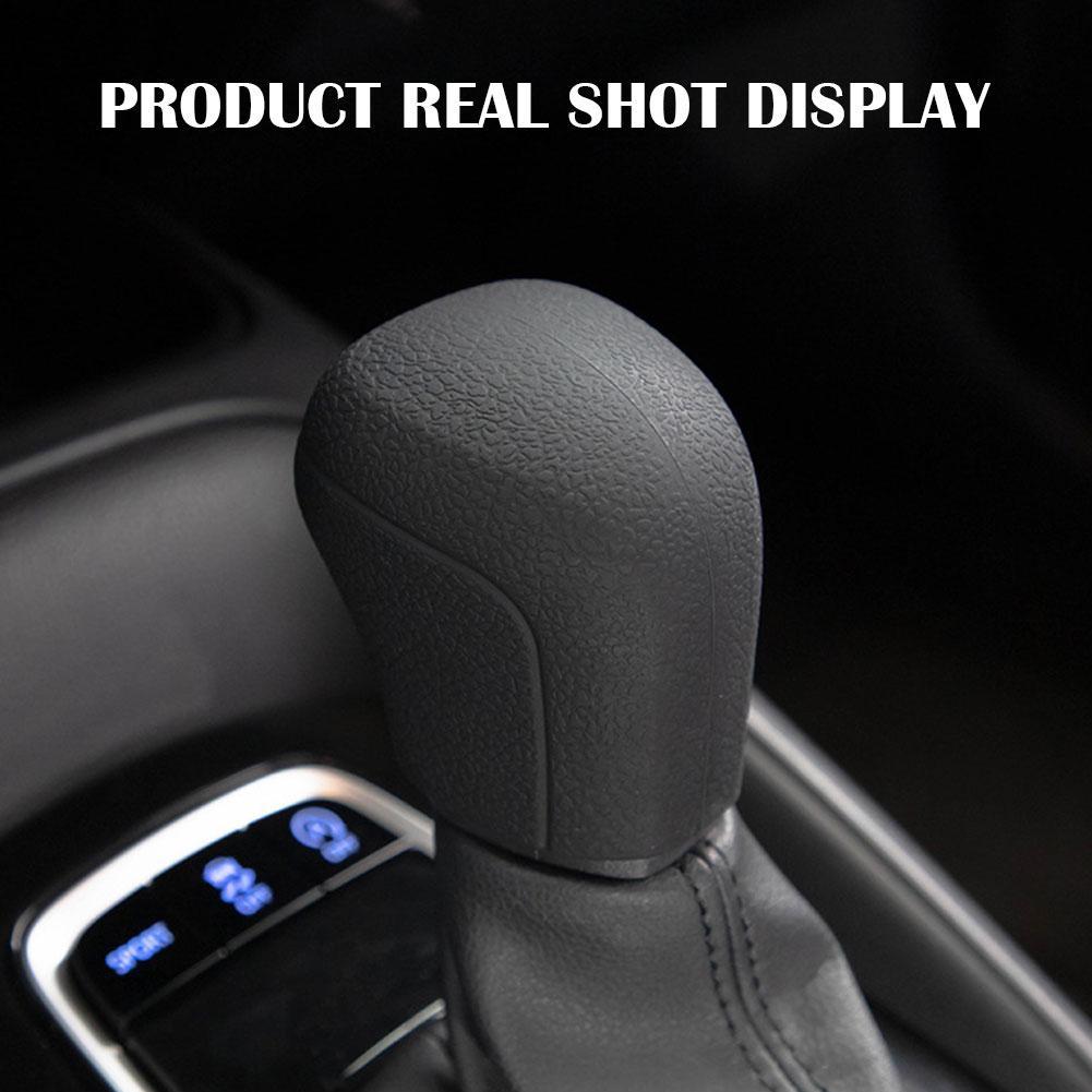 Copri pomello cambio automatico in silicone per auto, antiscivolo, universale, manopola cambio per Toyota per Camry Corolla