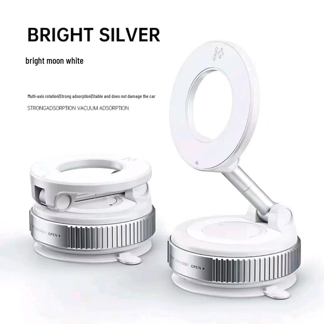 Magsafe Aluminum Magnetic Phone Holder: Strong Grip, Multifunctional Car Mount