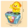 Musical Duck Toy - Dancing Disc DJ Singing Duck with Lights and Sounds - Interactive Learning, Disc DJ Singing Duck for Ages 3 and Up (Green)