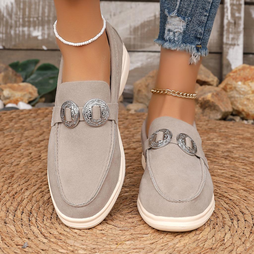 Women Loafers 2025 New Slip On Flats Shoes Ladies Brand Spring Autumn Casual Flat Shoes Plus Size Comfortable Sneakers Women