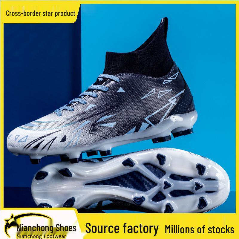 Cross-Border Assassin Youth High-Top AG Soccer Shoes for Professional Training & Competition
