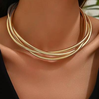 Design Inspired Collar With An Open Collar Necklace