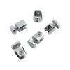 Glass Clamp Holder Bracket Metal Fix Clamp for 10-12mm Thick Glass Adjustable Shelves Corner Bracket Glass Support Plate