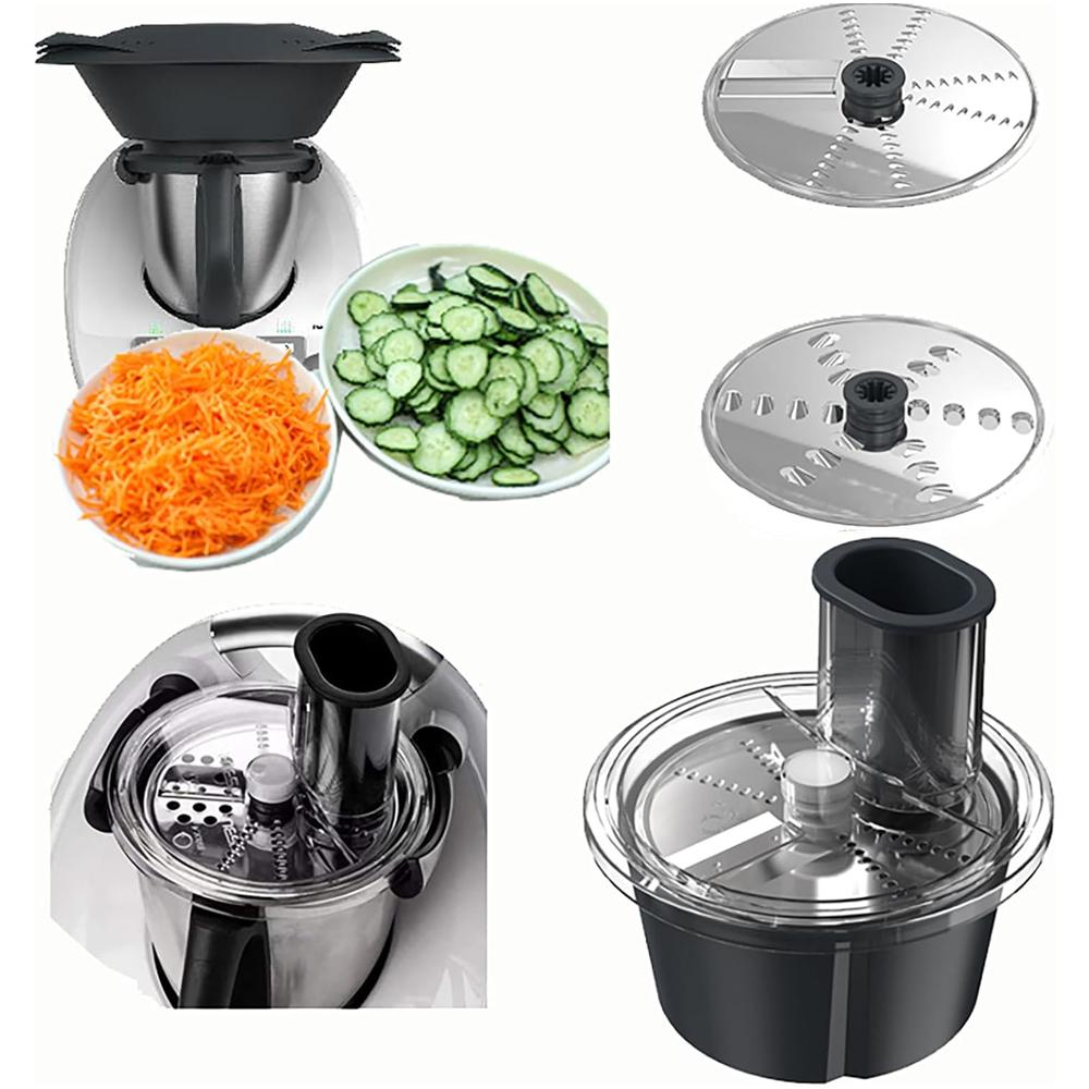 Affettatrice per Mixer Verdure Thermomixer Accessori per Taglio per Thermomix TM5 TM6 Taglio Multifunzionale Cucina Thermomix TM6