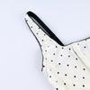 Women Fashion Commuter Polka Dot Slim Spaghetti Strap Camisole Tank Top