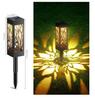 2023 Hollow Solar Lawn Lamp Leaf Hollow Solar Lawn Lamp Floor Insertion Lamp