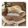 New Summer Large Brim Sun Protection Hat with Lace Trim, Hollow Design, Foldable, UV Protection, Beach Sun Hat