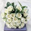 Rose Plants Simulated Wedding Hotel Restaurant Room Decoration Props Photography