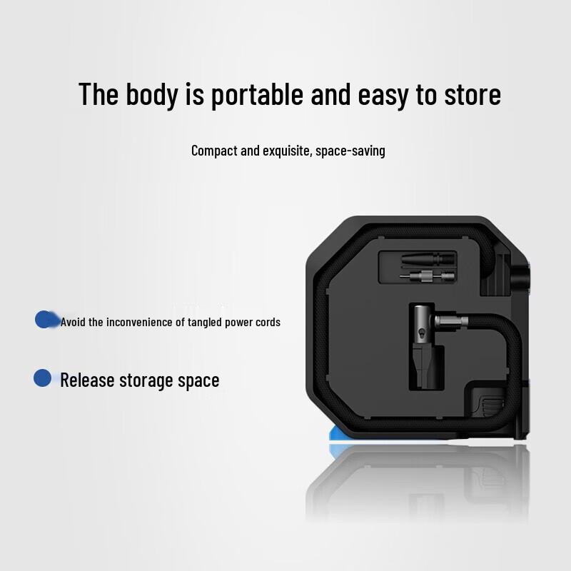 

Dongcheng Portable Car Tire Inflator CN plug (adapter included)