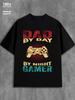 Top Pick Mens 180g Heavyweight 100 Cotton Gaming TShirt