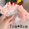 10/15pcs Jewelry Zip Lock Bag Transparent  EVA Plastic Storage Envelope Frosted Pouch Ring Earrings Necklace Bracelet Packaging