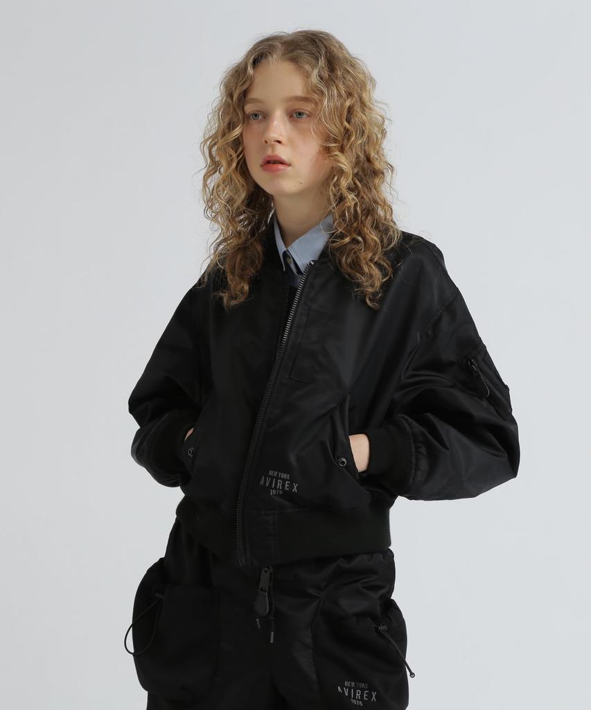 AVIREX SHORT LIGHT MA-1 black