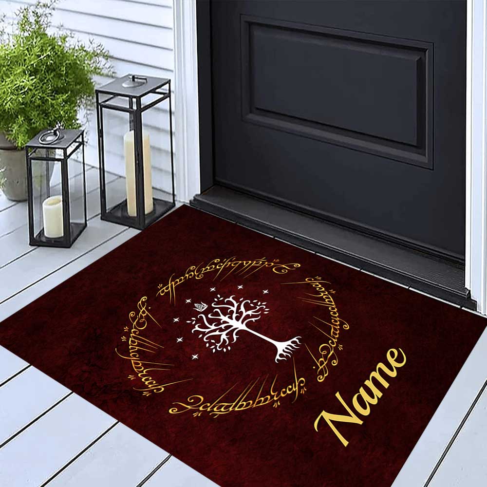 Warnermedia (11) Customize your name rug, office chair cushion, home bedroom living room gift.