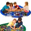 Baby & Children's Toy Storage Bag - Quick Cleanup Educational Play & Building Block Mat (Medium)