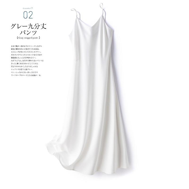 Sexy Dresses Suspender V Neck Sleepwear Sleep Dress Nightgown Solid Color Nightwear