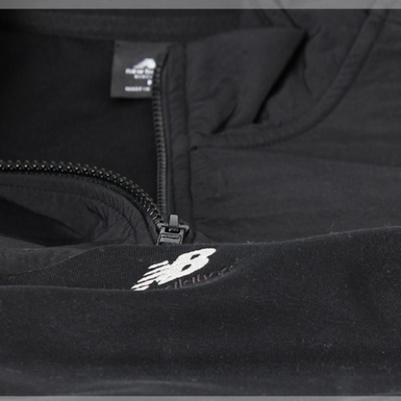New Balance M Tech Fleece Half Zip Up Nbncd4s051 19 Black Men