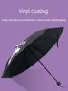 Authentic Sanrio Kuromi Manual Sun Protection Umbrella, Cute Student Sunshade Umbrella, 70% off Black Coating Dual-Use Umbrella