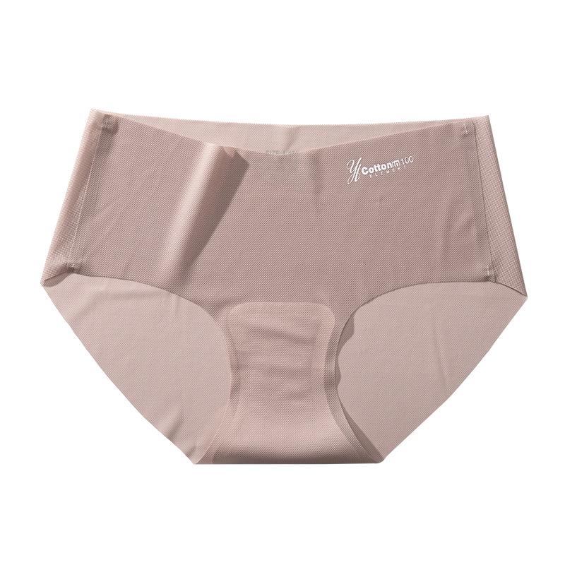 Women S Low Waist Seamless Antibacterial Summer Breathable Triangle Underwear