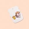 Compressed Wood Pulp Sponge High Absorbent Soft Cartoon Kitchen Scrub Sponge for Dish Washing