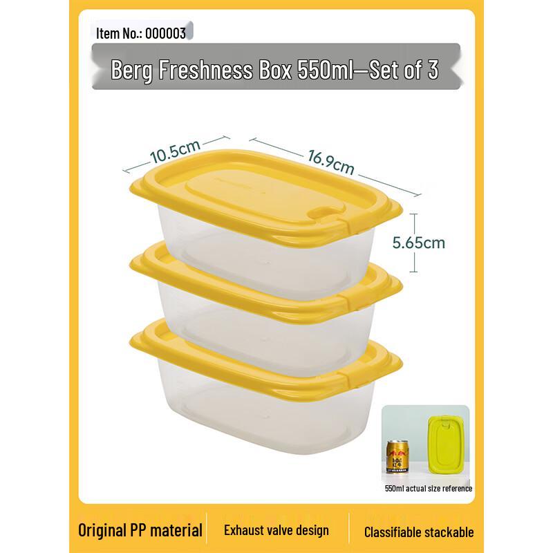 Chahua Refrigerator Food Storage Container Set