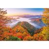 APPLEONE 1000-826 "Scarlet Sky Road" (Shiga Prefecture) 1000-Piece Jigsaw Puzzle (75 X 50 Cm) Made In Japan