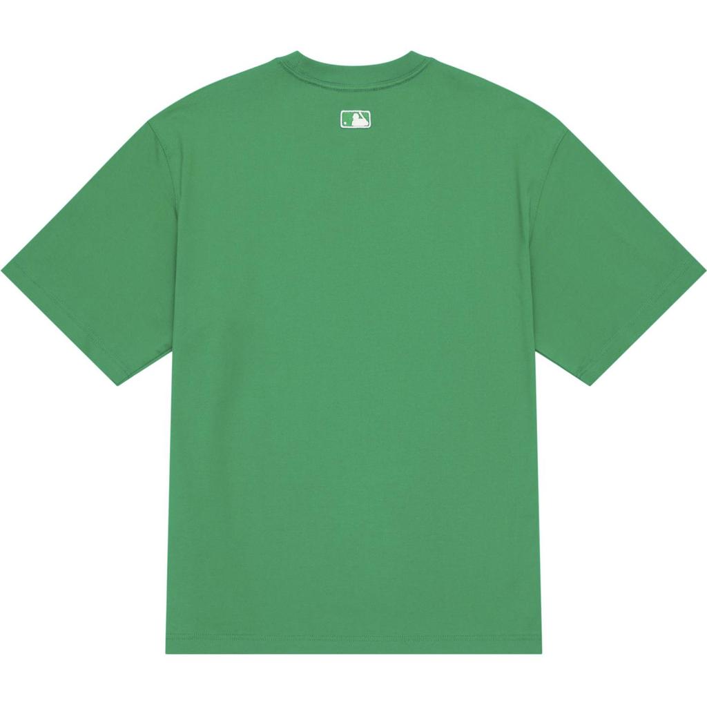 New MLB College Style Series T Shirts Unisex Green 3ATSV0243-45GNP