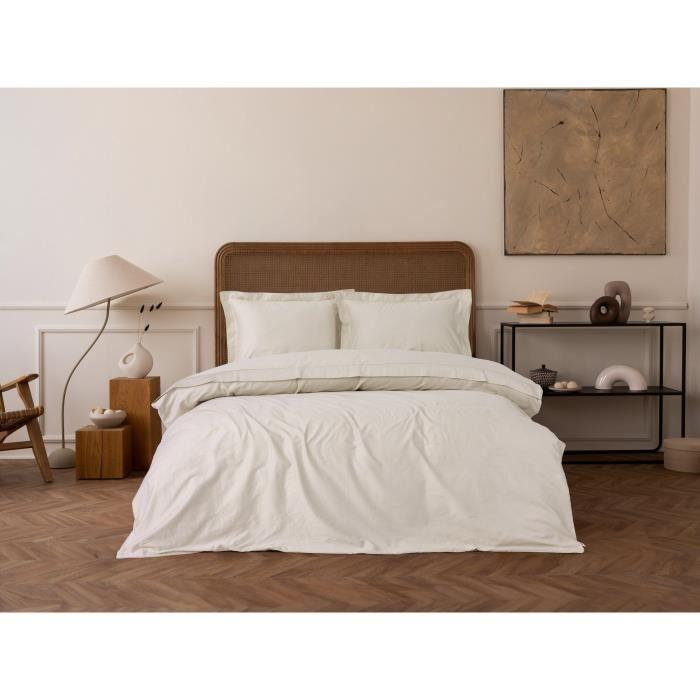 You do it Beddengoedset - 1 Dekbedovertrek 220 X 240 Cm + 2 Kussenslopen 60 X 60 Cm - Satijn 100% Katoen - Beige