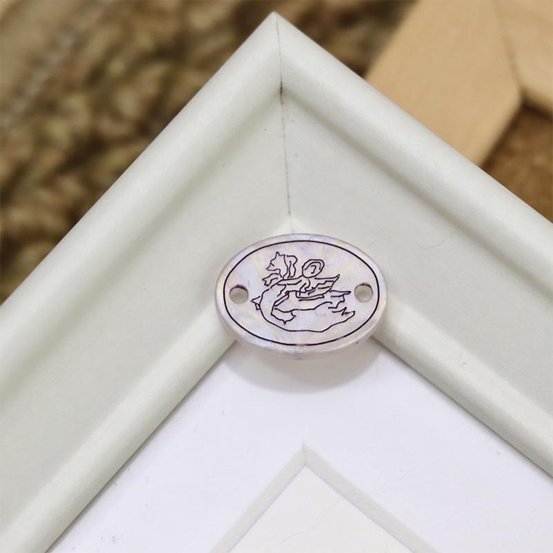 Elliptical Tag Button Collection Diy Sewing Accories Handmade Jewelry Decorative Buttons Clothing Jewelry Accessories