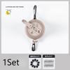 Upgrade 10m Retractable Clothesline Outdoor Travel Portable Clothes Line with 10 Fixed Buckles & 20 Clips Camping Accessories