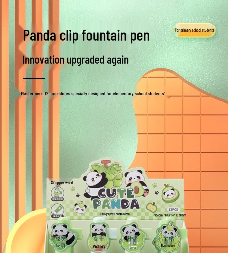 Heat Erasable Fountain Pen Set with Cute Bookmarks and Refillable Cartridge for Students